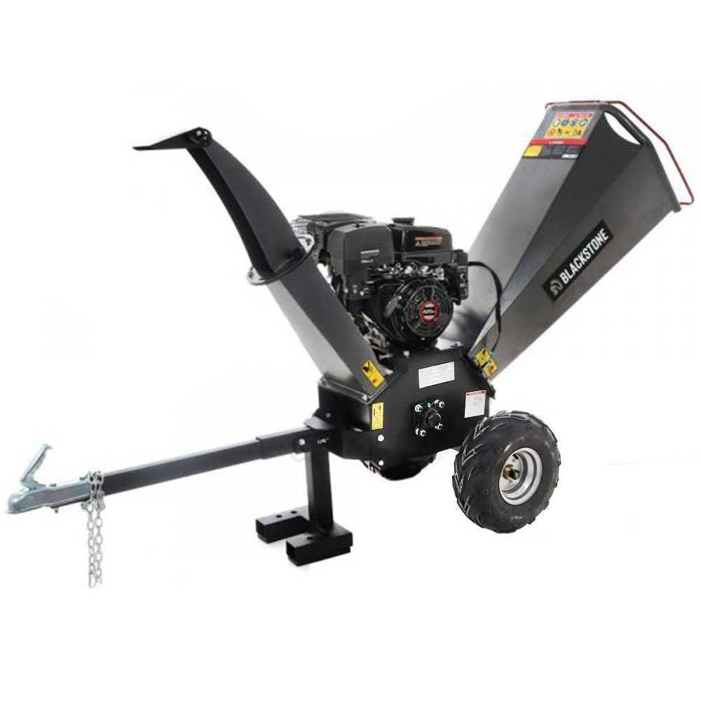 blackstone bc 1500 le broyeur de branches thermique professionnel moteur essence loncin 15 cv