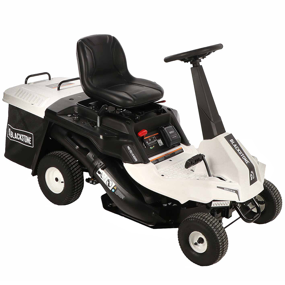 blackstone raven 61 750 csm tracteur tondeuse mini rider moteur de 224 cm3 démarrage électrique