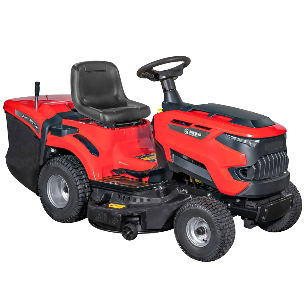 blue bird lt c 92h tondeuse autoportée avec boîte hydrostatique bac de ramassage 245 l