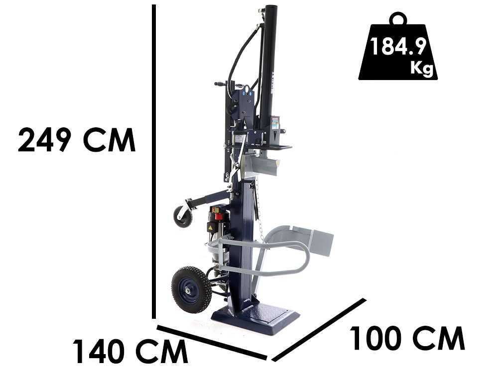 bullmach bm ls et 16 v fendeuse à bois électrique verticale 400v bullmach bm ls et 16 v fendeuse à bois électrique verticale 400v