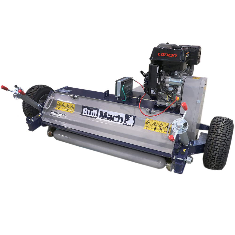 bullmach pan 120 l tondeuse débroussailleuse pour quad loncin g420fd
