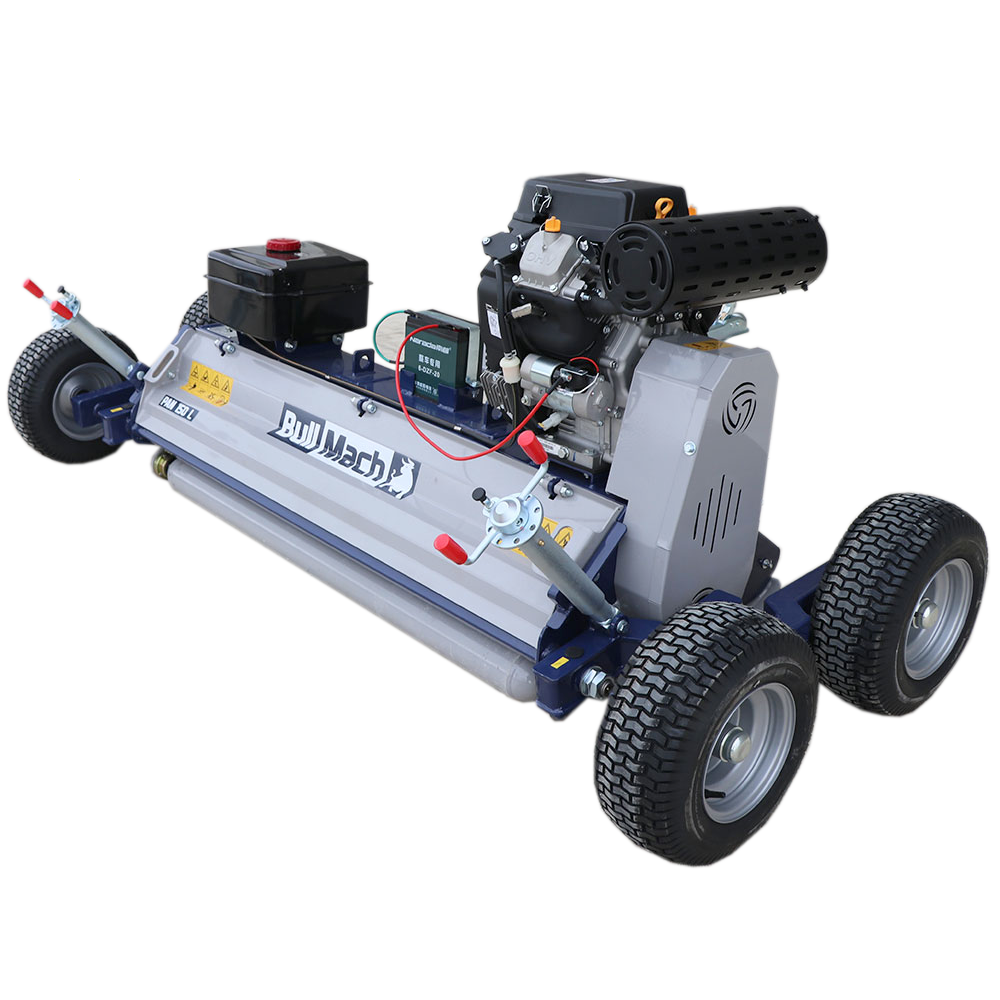 bullmach pan 150 l tondeuse débroussailleuse tractée pour quad loncin lc2v80fd