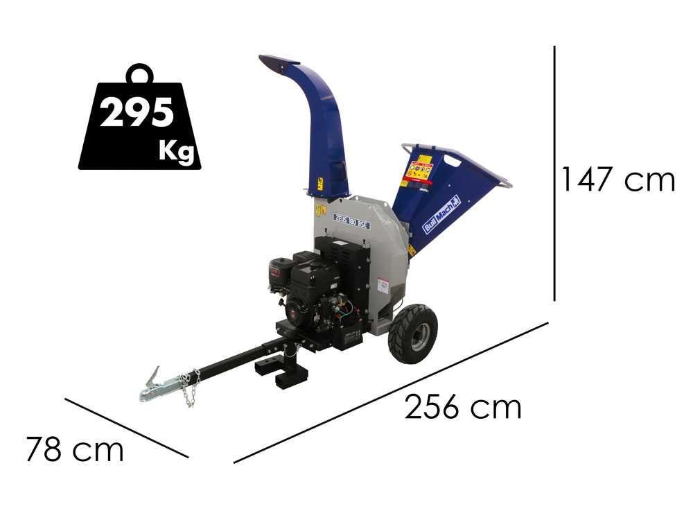 bullmach zeus 180 bse broyeur thermique remorquable briggs & stratton 420cm3 avec démarrage électrique bullmach zeus 180 bse broyeur thermique remorquable briggs & stratton 420cm3 avec démarrage électrique