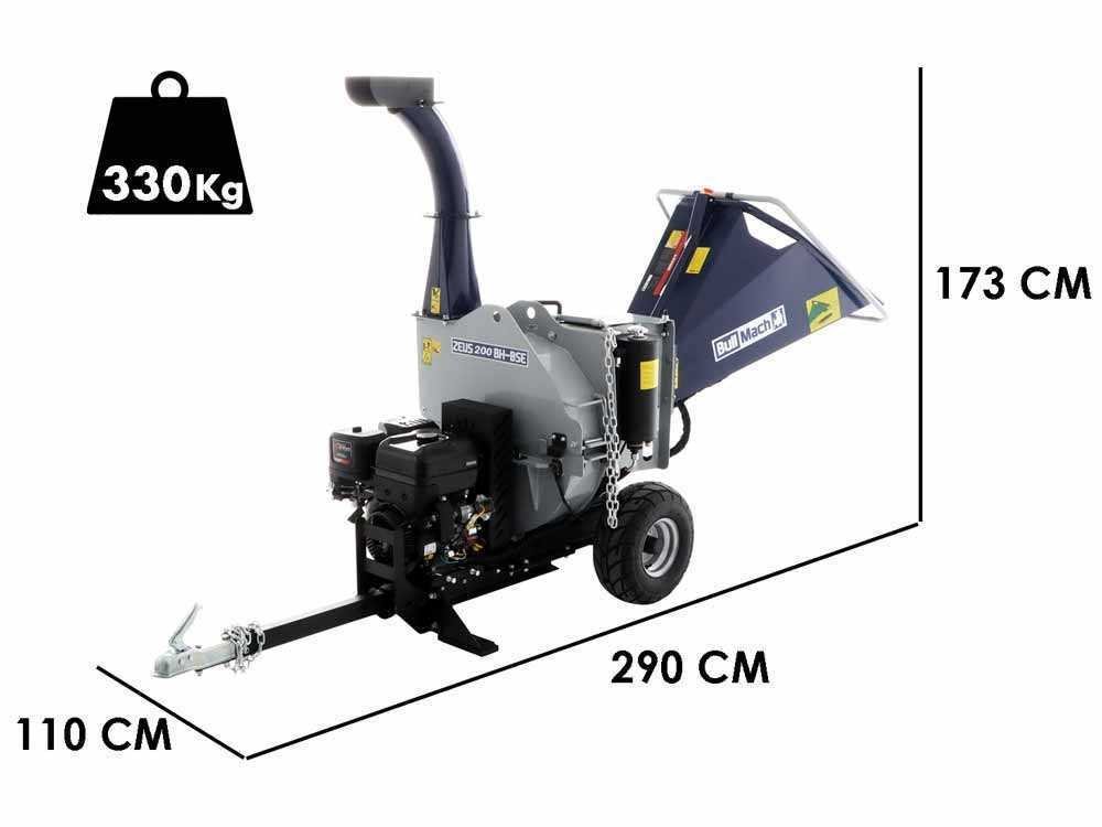 bullmach zeus 200 bh bse broyeur de branche thermique tractable b&s xr2100 avec démarrage électrique bullmach zeus 200 bh bse broyeur de branche thermique tractable b&s xr2100 avec démarrage électrique
