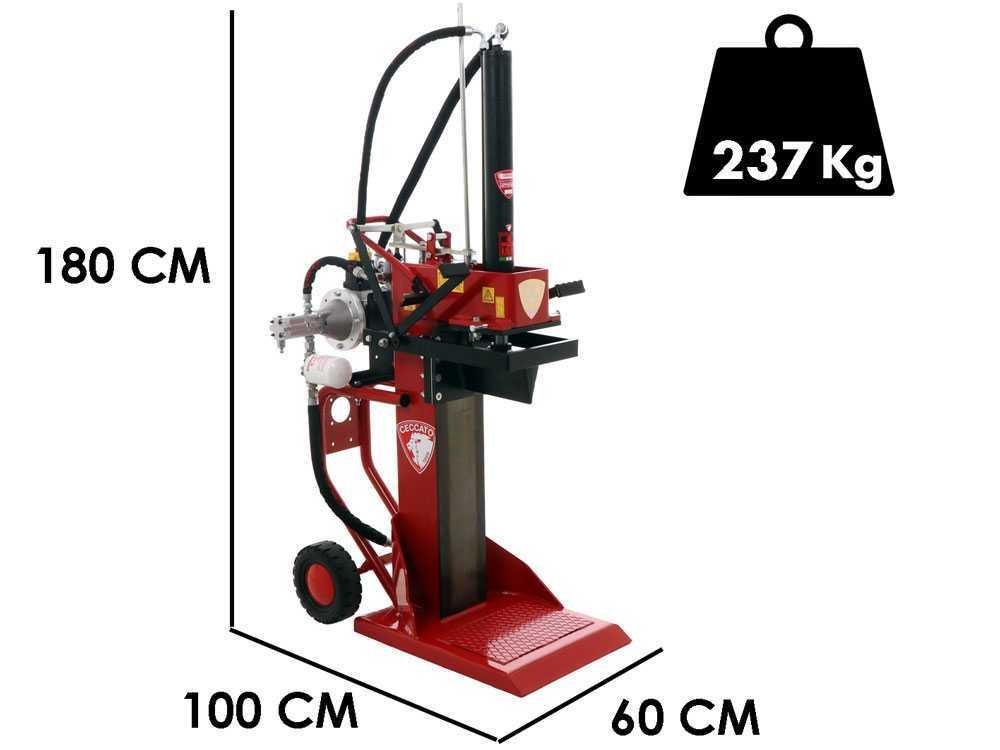 ceccato bull sple13t 650 fendeuse à bois électrique verticale 400v ceccato bull sple13t 650 fendeuse à bois électrique verticale 400v