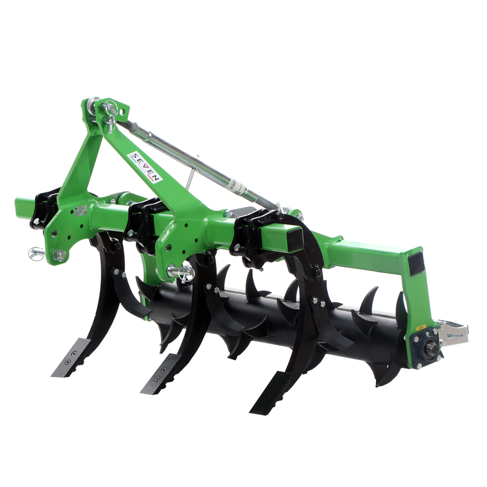 décompacteur agricole seven italy simply à 3 dents 120 cm rouleau mécanique