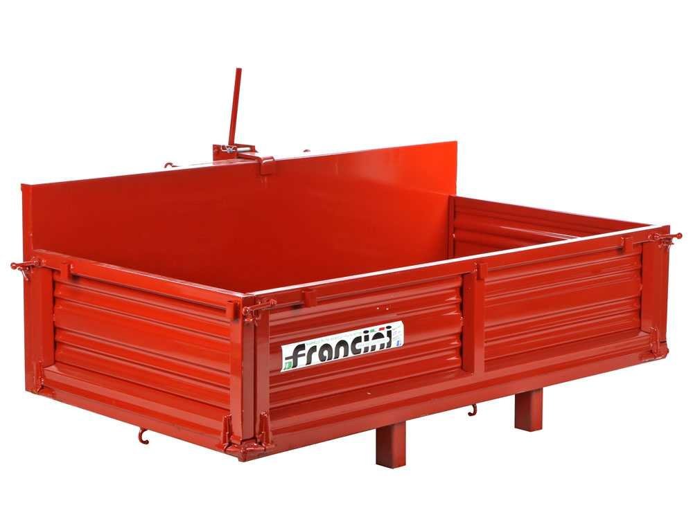 francini p 170 benne de transport pour tracteur basculante 3 ridelles ouvrables francini p 170 benne de transport pour tracteur basculante 3 ridelles ouvrables