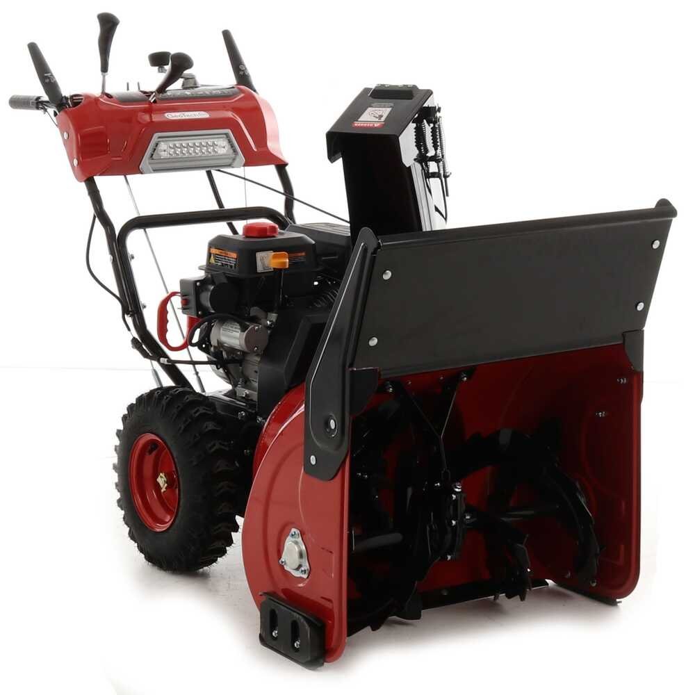 geotech pro stp766 wel fraise à neige thermique loncin g210fds