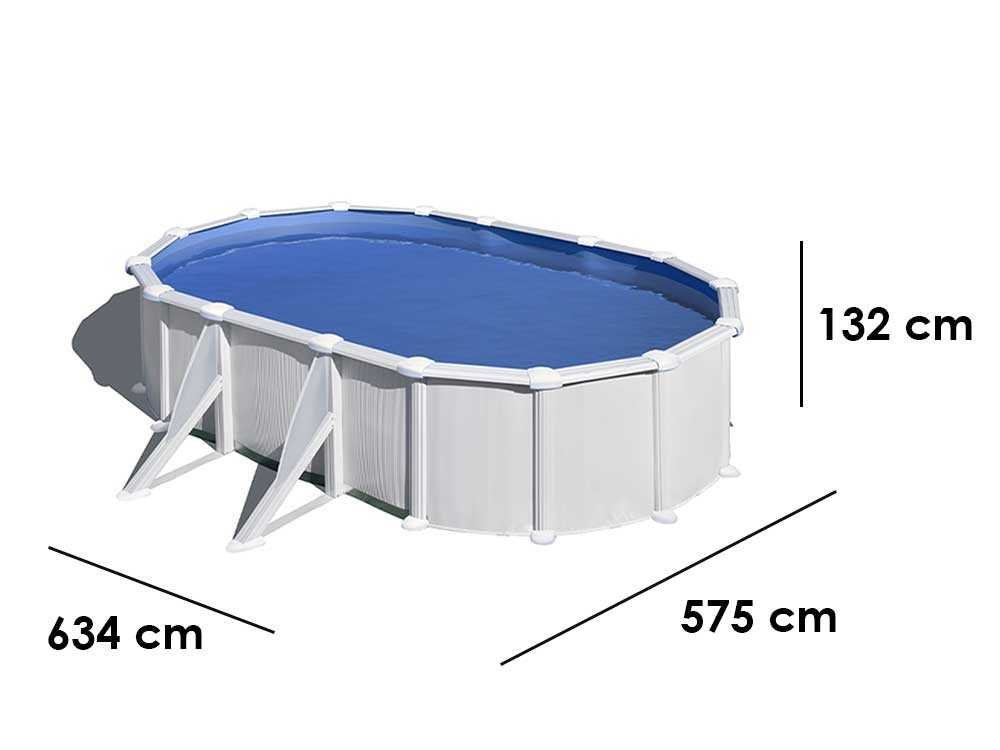 gre atlantis ovale 610 x 375 x 132 cm piscine hors sol en acier gre atlantis ovale 610 x 375 x 132 cm piscine hors sol en acier