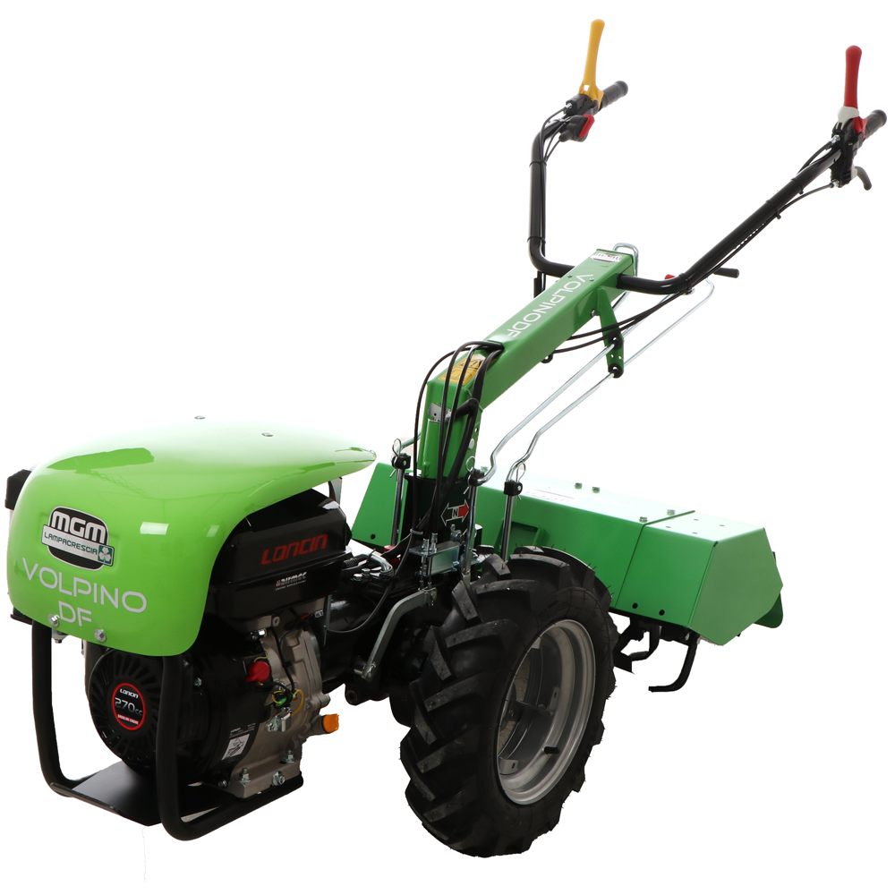 lampacrescia mgm volpino df motoculteur à essence loncin g270f 10 cv