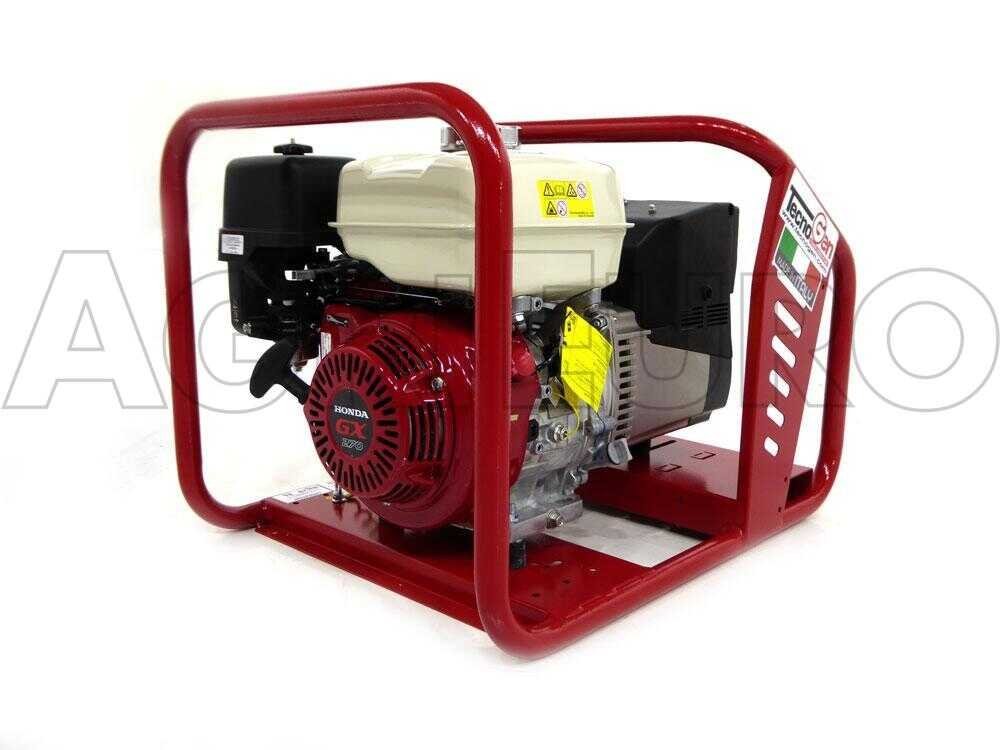 tecnogen h5000 avr groupe électrogène 3.6 kw monophasé honda gx 270 alternateur italien tecnogen h5000 avr groupe électrogène 3.6 kw monophasé honda gx 270 alternateur italien