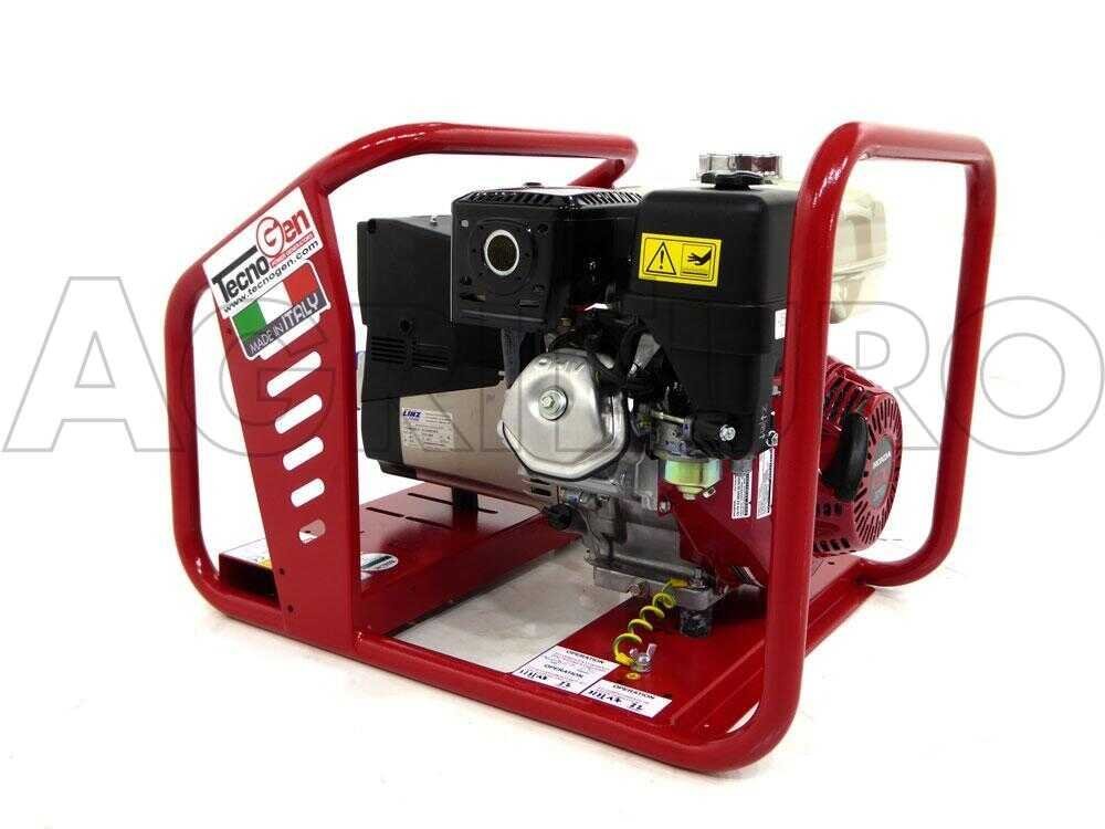 tecnogen h5000 avr groupe électrogène 3.6 kw monophasé honda gx 270 alternateur italien tecnogen h5000 avr groupe électrogène 3.6 kw monophasé honda gx 270 alternateur italien